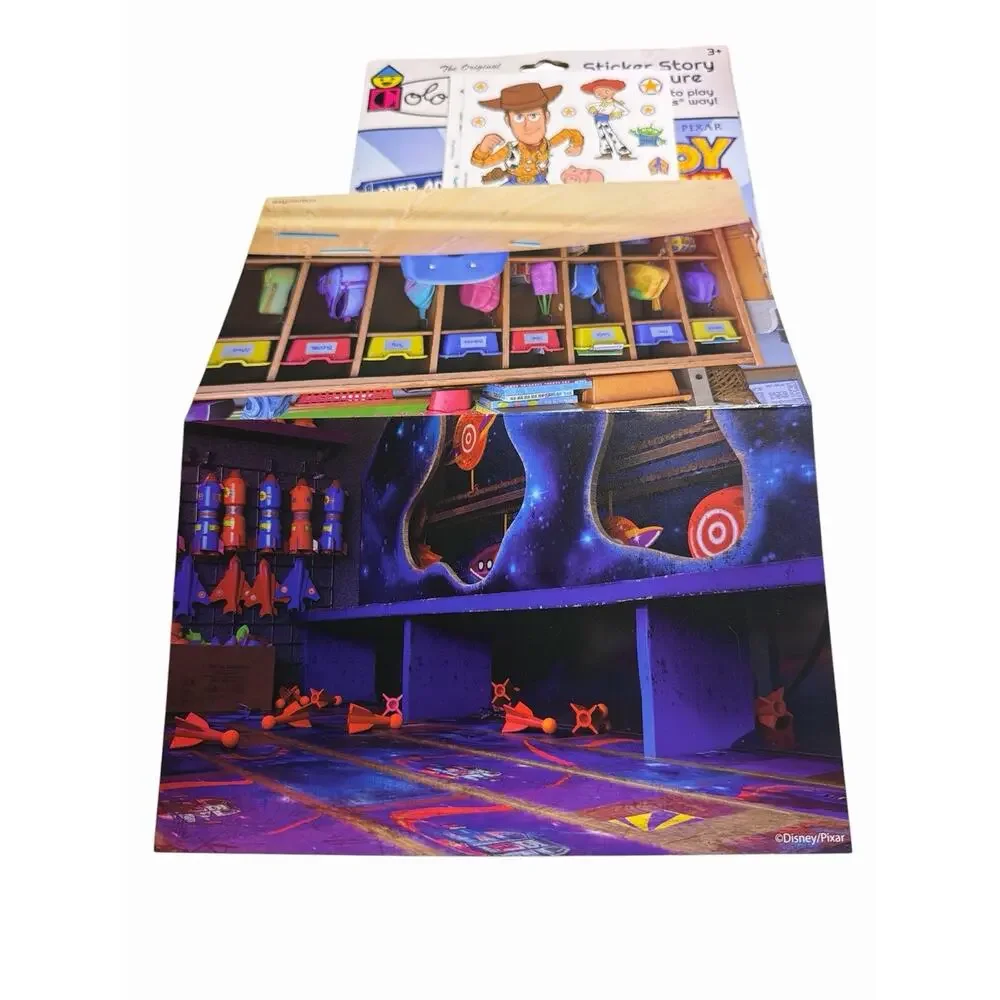Toy Story 4 - Colorforms Sticker Adventure Set New Disney Sticks Like Magic!